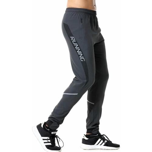 Brand Casual Spros Pants Men Joggers Running Sweatpants Outdoor Workout Basketball Football Fitness Trousers Zipper Pocket