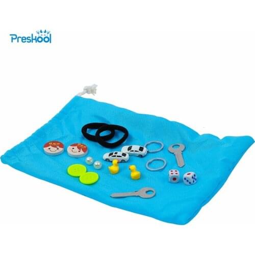 Baby Toy Montessori Mystery Bag Differnt Products Early Childhood Education Preschool Training Kids Brinquedos Juguetes