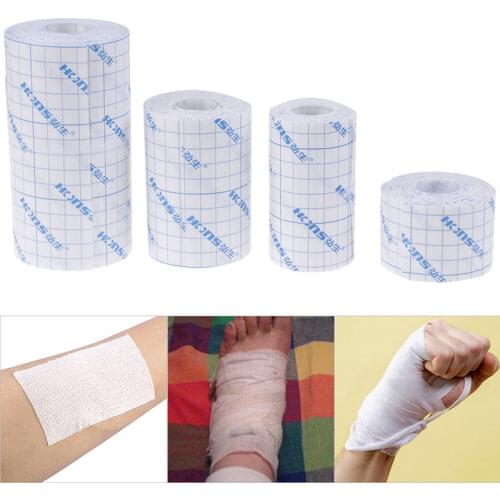 Hot Medical Non-woven Tape Waterproof Adhesive Breathable Patches Bandage First Aid Hypoallergenic Wound Dressing Fixation Tape