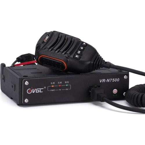 MOBILE TRANSCEIVER-VERO VR-N7500 50W DUAL BAND WITH APP PROGRAMMING COMPLETE KIT