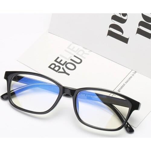 Computer Glasses Frames Anti Blue Rays Radiation Men Women Square Eye PC Glasses Frames Unisex Optical Print Glasses