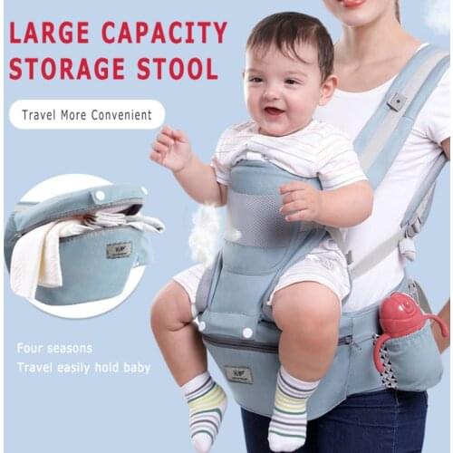 0-48M Newborn Baby Carrier Breathable Ergonomic Backpack Portable Infant Baby Carrier Kangaroo Hipseat Adjustable Baby Sling
