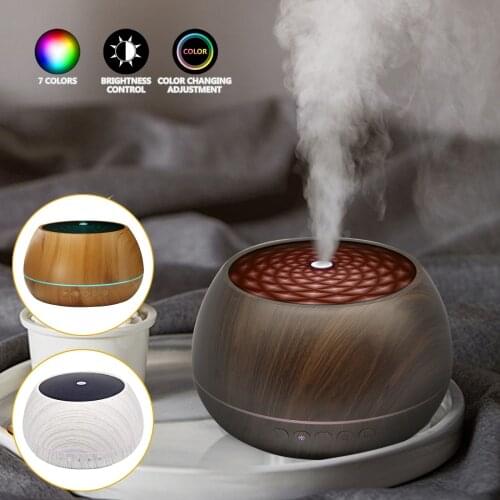 Dorm Room Essentials Aroma diffuser, humidifier aroma diffuser, household purifier with 7-color LED difusor de aroma