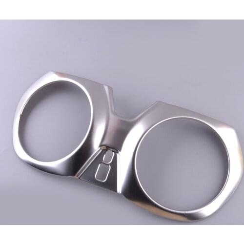 Inner Center Air Vent Outlet Cover Matte Silver Chrome Stainless Steel Fit for Chevrolet Blazer 2019 2020