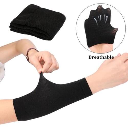 2Pcs/Pair Women Weight Loss Upper Arm Slimming Shaper Wrap Compression Sleeve Massager Beauty Belt Remove Sagging Anti Cellulite