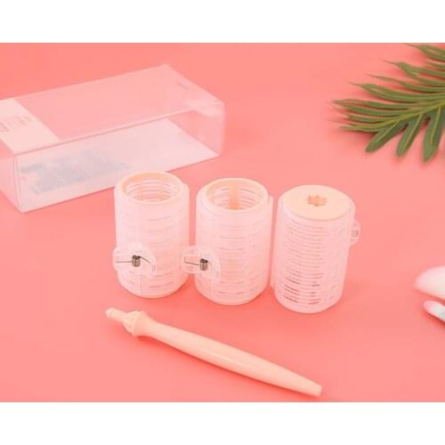 3pcs Self-holding Professional Curling Iron Magic Curling Iron DIY Home Beauty Salon Roller Hair Styling Tool