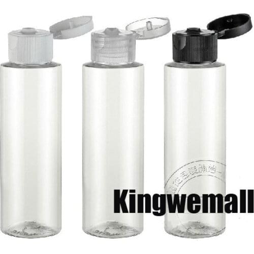 300pcs/1lot.100ml PET plastic bottle.flip cap.Mask Shampoo Hand cream Lotion bottle.Beauty package