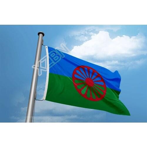 Gypsy Flag Romani Peoples Flag 3ft x 5ft Polyester Banner Flying 150* 90cm Custom flag outdoor