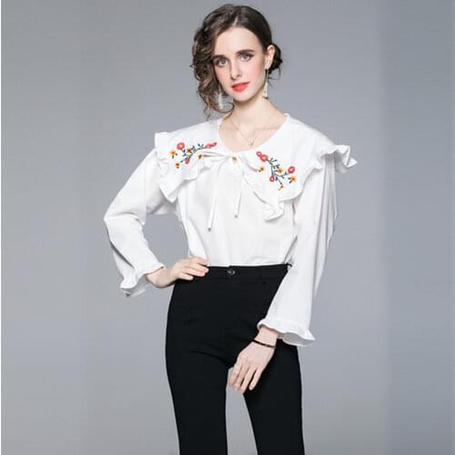 Dance&Gratify Women's Shirts With Embroidery