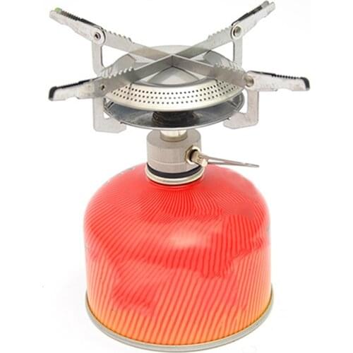 Disc Camping Gas Stove Burner Pocket Type Split Portable Butane Burner Fogao Cooker Outdoor Cooking Camp Gaz Kamp Ocak