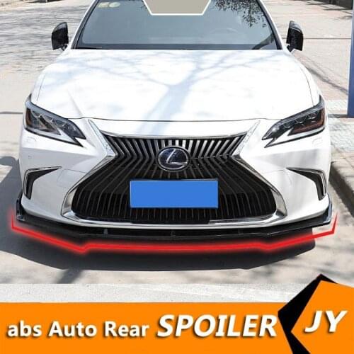 For Lexu ES260 ABS Rear Bumper Diffuser Protector For 2018-2019 Lexus ES300 Body kit bumper rear Front shovel lip rear spoiler