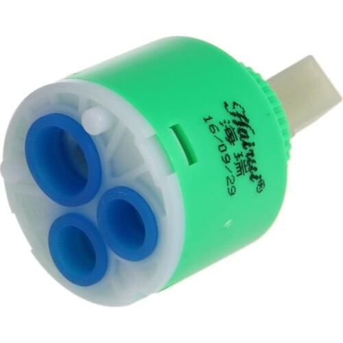 35mm/40mm Ceramic Disc Cartridge Inner Faucet Valve Water Mixer Tap Color Random Delivery