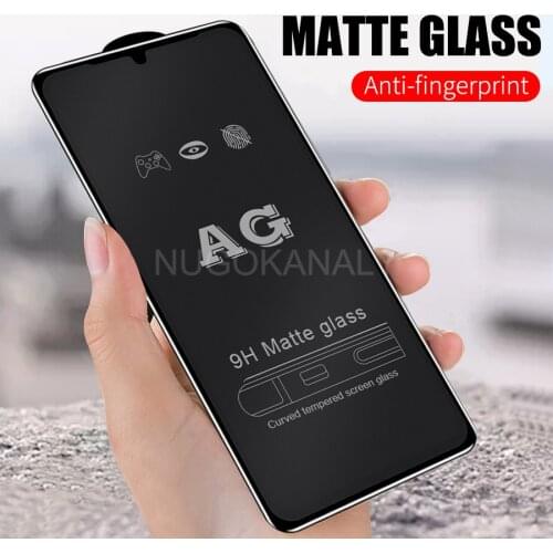 Full Glue Cover Matte Frosted Screen Protector for Xiaomi Redmi Note 9s 8 8T 7 6 5 9 Pro 8A K30 Poco X3 NFC X2 F2 Film