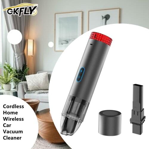 Mini Vacuum Cleaner With Built-in Battery Dual Use Handheld Auto Vacuum 4000Pa Home & Car Wireless Car Vacuum Cleaner Cordless