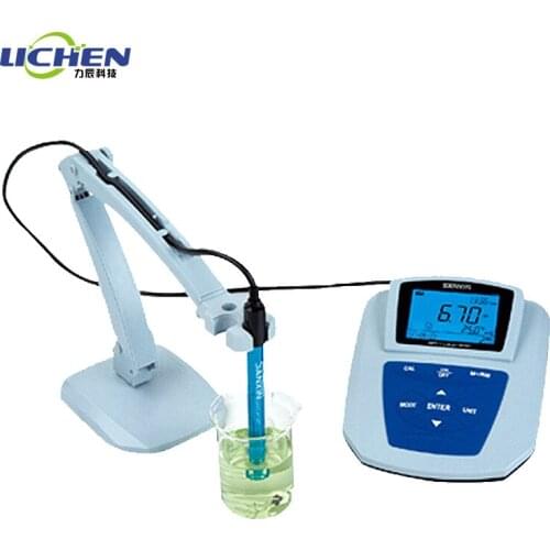 2020 desktop digital soil acidity meter purity water solid precision bench top ph meter