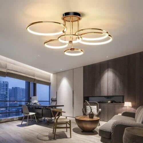 New Led Ceiling Lights For Living Room Bedroom Decor Nordic Indoor Dining Room Lighting Hanging Kitchen Ceiling Lamp plafonnier