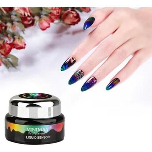 New High Quality Thermochromic Liquid Crystal Mood Color changing UV LED Soak Off Gel Nail Polish Permanent Varnish Lacquer 3g