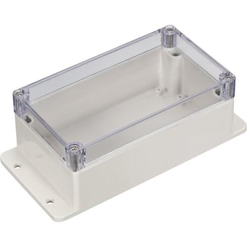 Uxcell 1pcs Plastic Wire Junction Boxes Outdoor Electrical box Cable Branch Case DIY IP65 Waterproof Terminals Connect Boxes