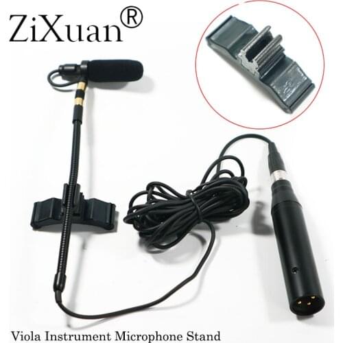 Professional Music Instrument Microphone Condenser Viola Microfone for Shure AKG Samson Wireless System XLR Mini Transmitter