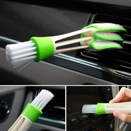 Car Air Conditioner Vent Slit Cleaner Brush For Mercedes Benz W204 W210 AMG W211 W203 W124 W202 CLA W212 W220 W205 BMW E90 E60