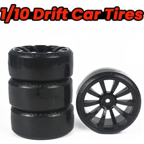 1:10 RC Parts Remote Control Drift Model Car 60mm*26mm Tire Tires Wheel 12mm Adapter Suit Sakura D5 MST Tamiya