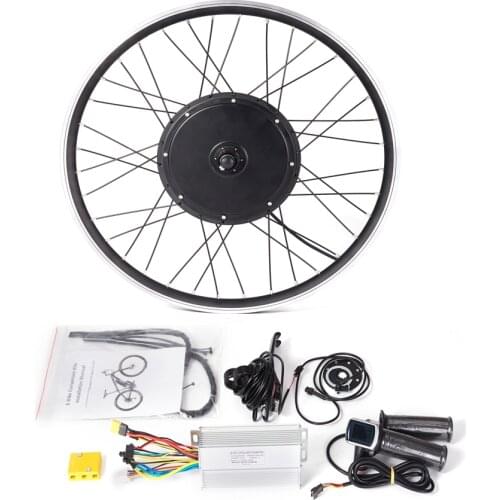 36V smart light hub motor and 48V brushless non gear direct DC hub motor 20-29'' 700C 250-1500W electric bicycle conversion kit