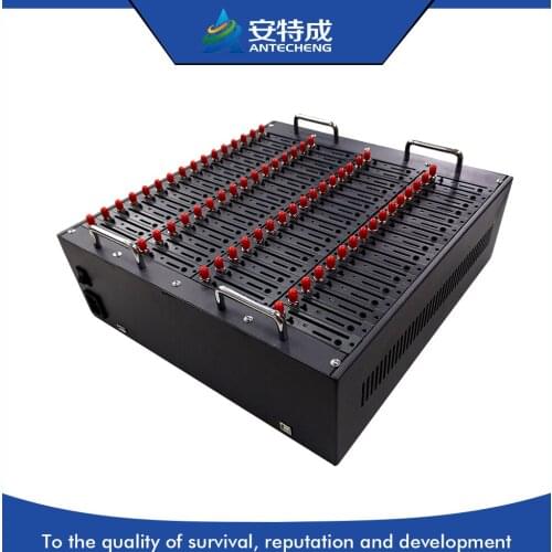 Antecheng 64 port modem pool usb interface dual band bulk sms device sending receiving Q2403 gsm modem
