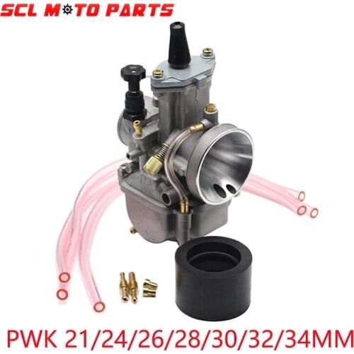 ALconstar-Motorcycle Carburetor 21 24 26 28 30 32 34mm PWK Carburador With Power Jet For Mikuni Koso For Yamaha For Honda ATV