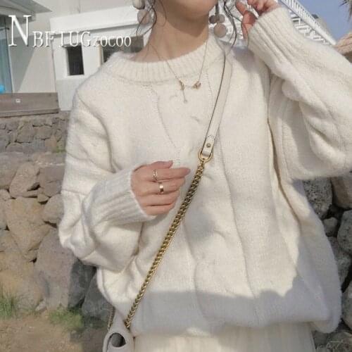 Beige Blue Pink Purple Color Women Sweater Winter Female Bottoming Sweaters