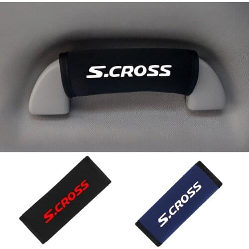 Car door handle cover, roof handle cover, four seasons universal plush handle gloves for Suzuki Scross