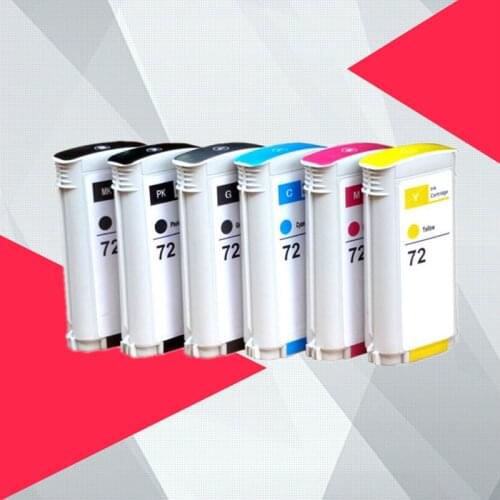 Ink Cartridge for hp 72 for HP72 With Chip For HP T610 T620 T770 T790 T795 T1100 T1120 T1200 T1300 T2300