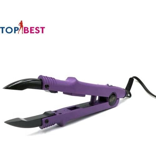 Loof Hot Selling Fusion Iron Tools for Hair Extension Keratin Bonding Heat Connector Machine Adjustable Temperature Hair Tools