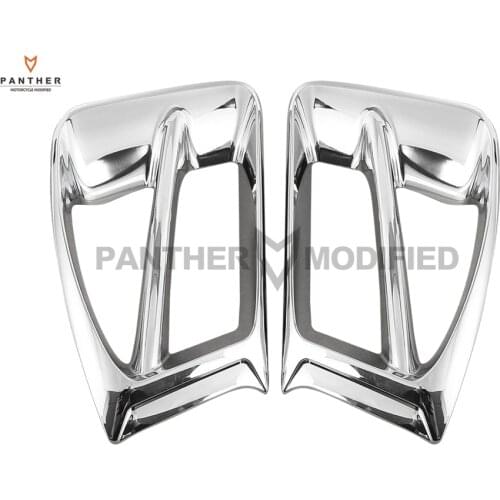 Chrome Motorcycle Air Exhaust Intake Accent Trim Decoration Cover case for Honda Goldwing GL1800 2012 2013 2014 2015 2016