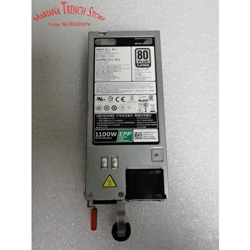 L1100E-S1 PS-2112-13D-LF for DELL R530 R630 R730 R730XD T430 T630 1100W power supply CMPGM