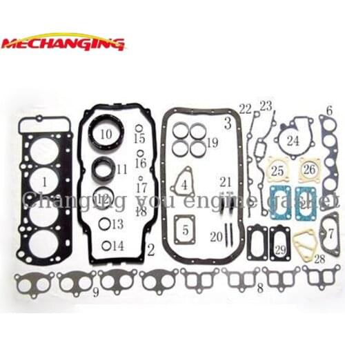 NA For MAZDA 626 CAPELLA CAPELLA Engine Parts Overhaul Complete Engine Gasket full Gasket set engine gasket 8170-99-100 50135000