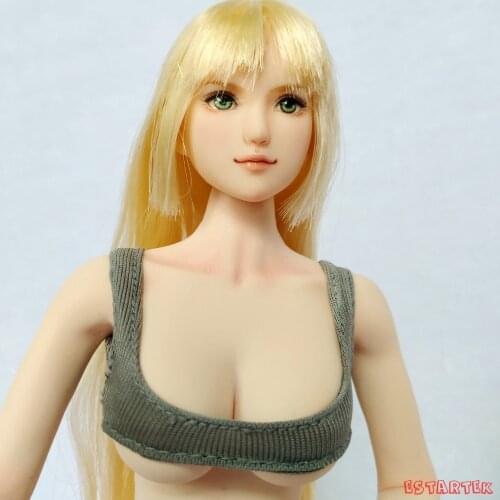 Estartek ED001 25L 1/6 Customized Seamless Silicone Doll Set 12" Collection Doll for Fans Gift