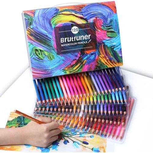 New 120/150 Colors Wood Colored Pencils Set Lapis De Cor Artist Painting Oil Color Pencil For School Drawing Sketch Art Supplies