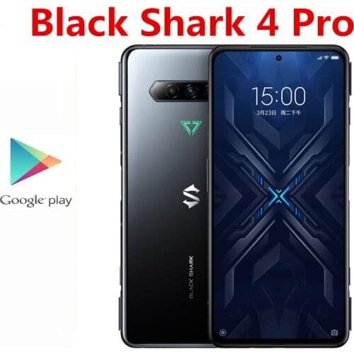 Original Black Shark 4 Pro 5G Mobile Phone 16GB RAM 512GB ROM120W Charger Snapdragon 888 64.0MP 6.67" 144HZ AMOLED Android 11.0