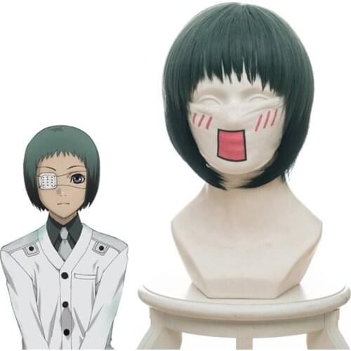 Anime Tokyo Ghoul Cosplay Wigs Mutsuki Toru Cosplay Heat Resistant Synthetic Wig Hair Halloween Carnival Party Cosplay Wig