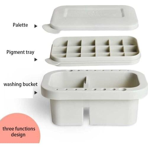 Pen Washing burket,Three Function Design,Students Painting Tool
