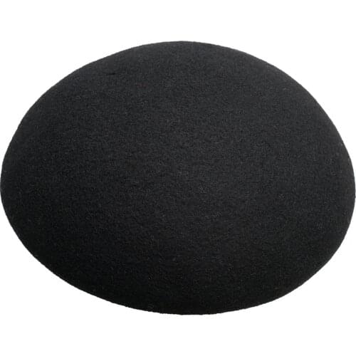 Womens 14cm Beret Wool Felt Hat Millinery Supply Fascinator Base Cocktail A263