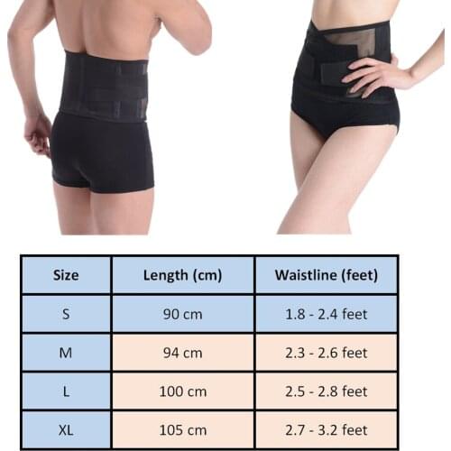FIRECLUB 1pc Fitness Sports Exercise Waist Support Pressure Protector Belly Slimming Adjustable Belt Training Thin Waistband