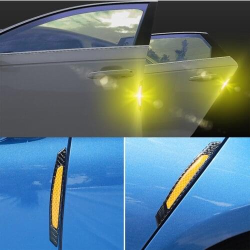 Car door Reflective Anti Collision Warning Signs For Kia Rio K2 K3 Ceed Sportage 3 sorento cerato armrest picanto soul optima