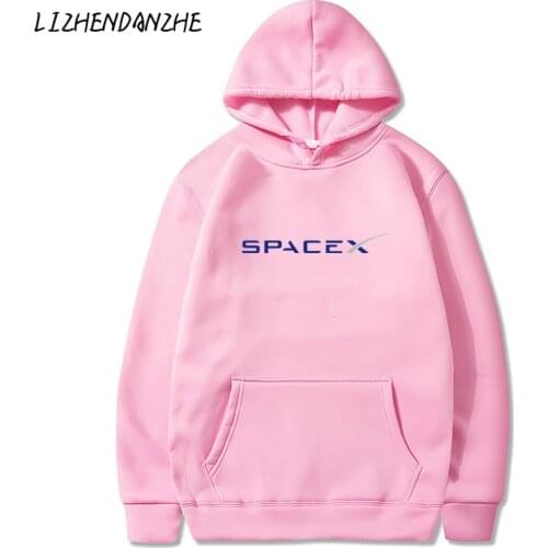 SpaceX Brand Mens Hoodies Spring Autumn Male Casual Hoodies Sweatshirts Men and women Sweatshirt Tops 0140