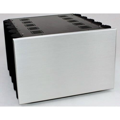WA80 Aluminum enclosure Preamp chassis Power amplifier case/box size 425*407*260mm