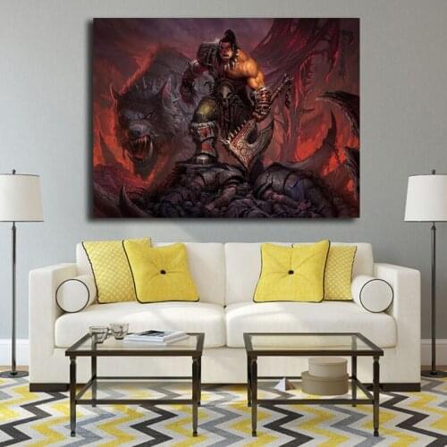 World Of Warcrafts Legend Battle Hero Balmond Wall Art Poster Print Canvas Painting Decorative Picture Bedroom Home Decor