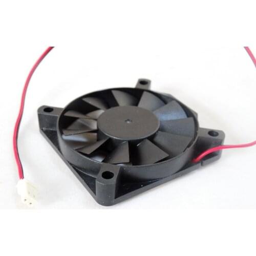 1pcs New 60mm Slim Cooling Fan 6cm 12V For Bi-Sonic SP601012M 6010 12V 0.15A 60X60X10mm CPU Power Silent Cooling Fan