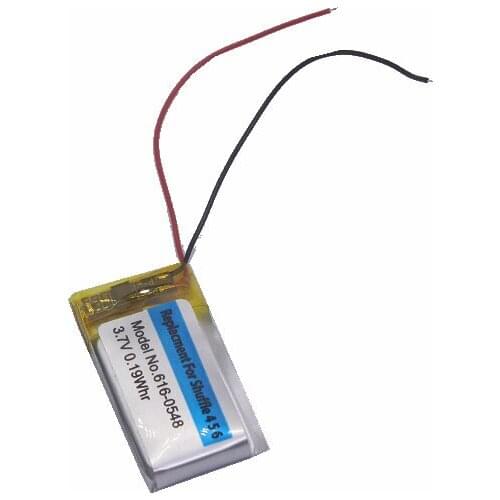 5pcs /lot NEW 616-0548 0.19Whr 3.7V Replacement Battery For iPod For Shuffle 4rd 5rd 6rd Generation 4 5 6 Batteries