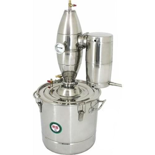 Free Shipping 70L Hydrolat Machine Distiller Brewing Equipment Household Alcohol Distill Maker Machine