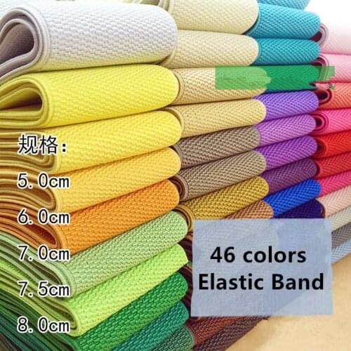 Free Shipping 8cm wide Nylon Elastic Band DIY handmade garment accessories Waistband Elastic